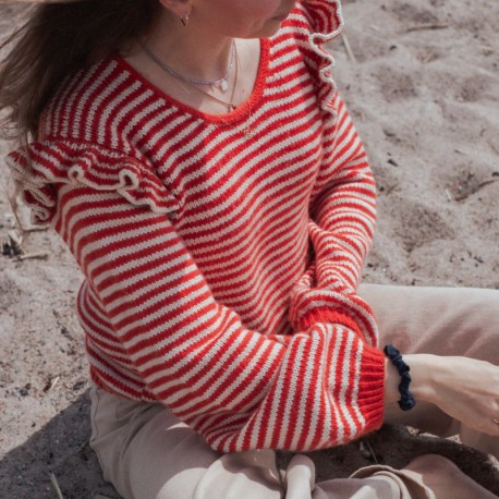 Kutovakika Chicka Cherry Sweater Wollpaket