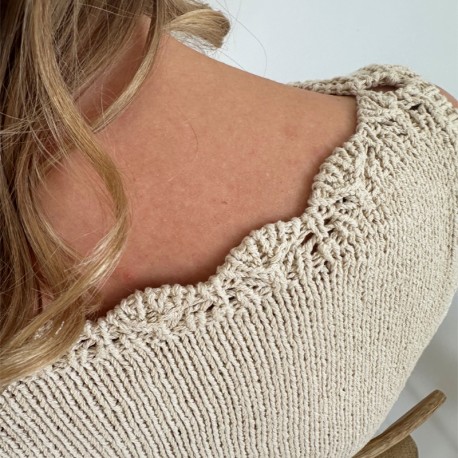 Le Knit Cora Top Wollpaket