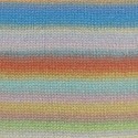 Lang Yarns Cloud - Blau/Orange/Grün/Pink 0021 [Preorder]