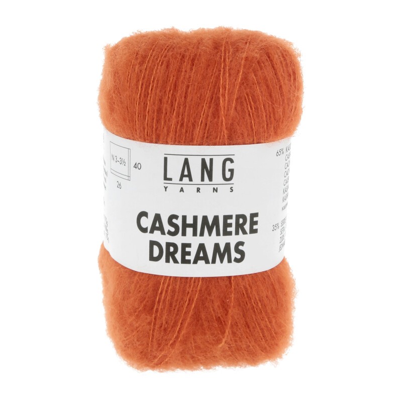 Lang Yarns Cashmere Dreams Orange 0159