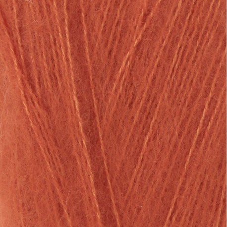 Lang Yarns Cashmere Dreams Orange 0159 Detail
