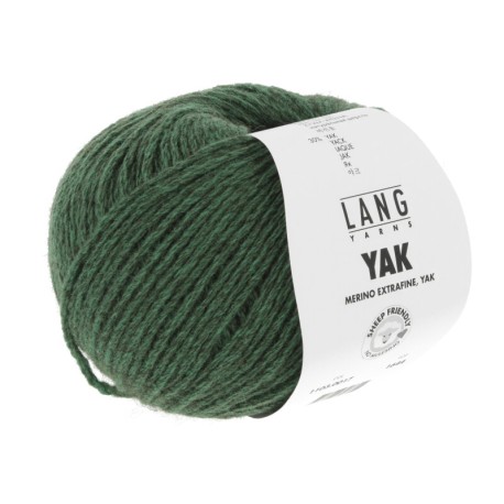 Lang Yarns Yak Dunkelgrün 0017