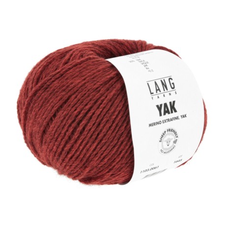 Lang Yarns Yak Dunkelrot 0061