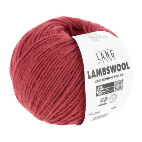 Lang Yarns Lambswool Rot Mélange 0061