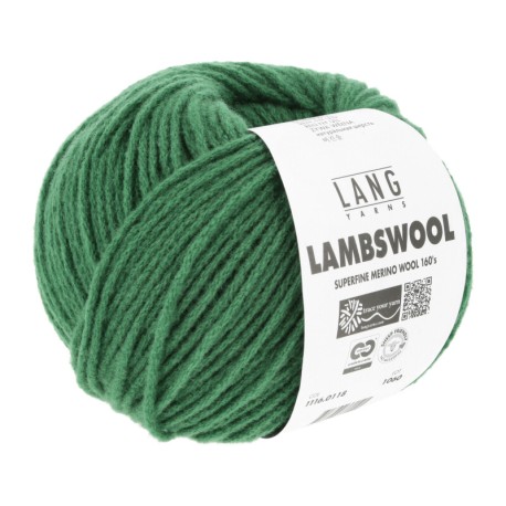 Lang Yarns Lambswool Tannengrün 0118