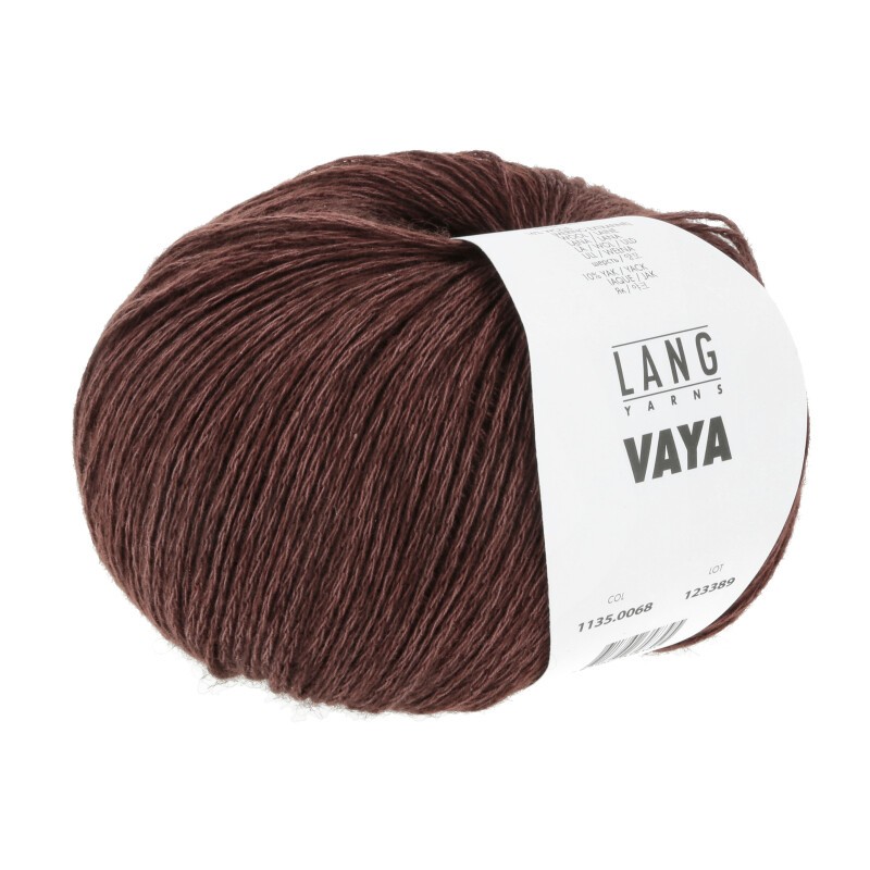 Lang Yarns Vaya Braun 0068 Preorder