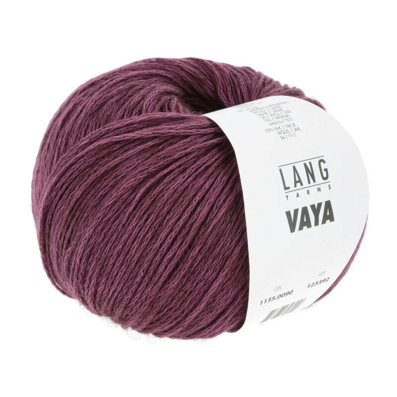 Lang Yarns Vaya Pflaume 0090 Preorder