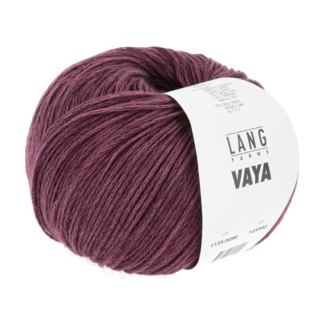 Lang Yarns Vaya Pflaume 0090 Preorder