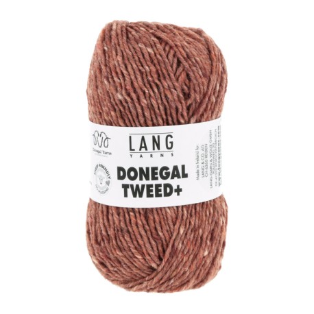 Lang Yarns Donegal Tweed + Rost 0087
