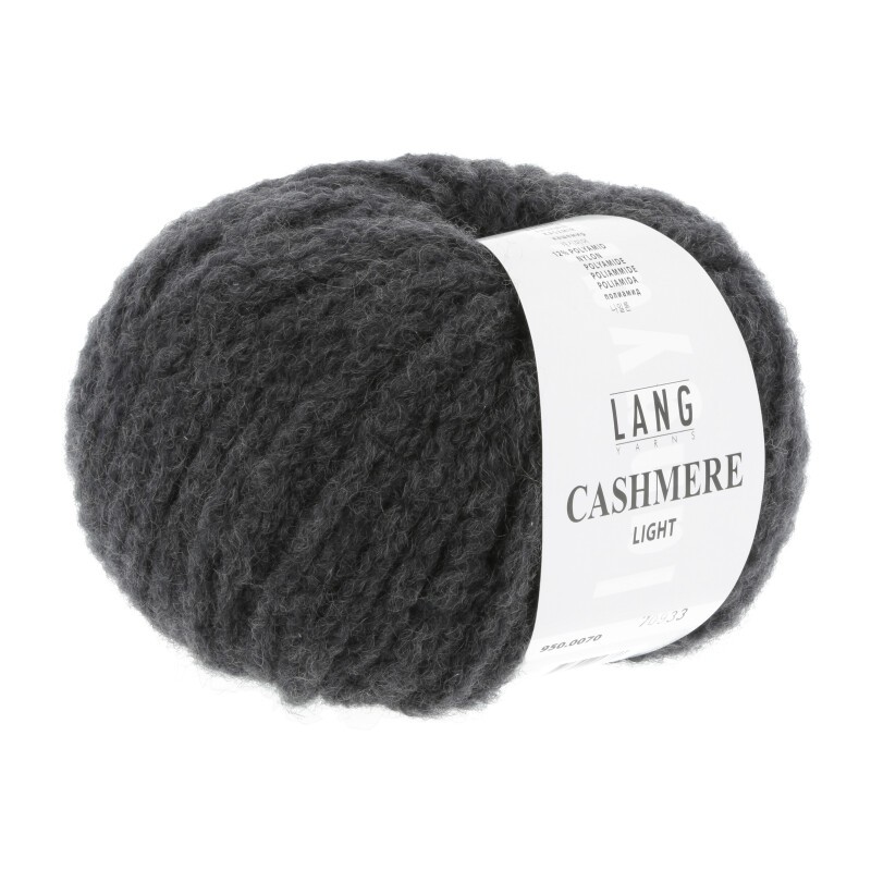 Lang Yarns Cashmere Light Anthrazit 0070 Preorder
