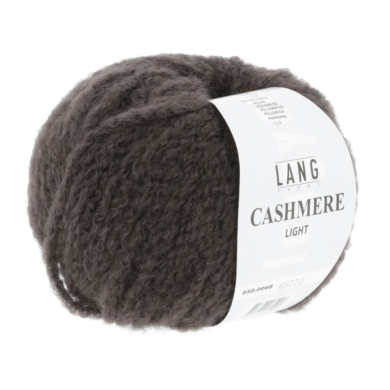 Lang Yarns Cashmere Light Dunkelbraun 0068 Preorder