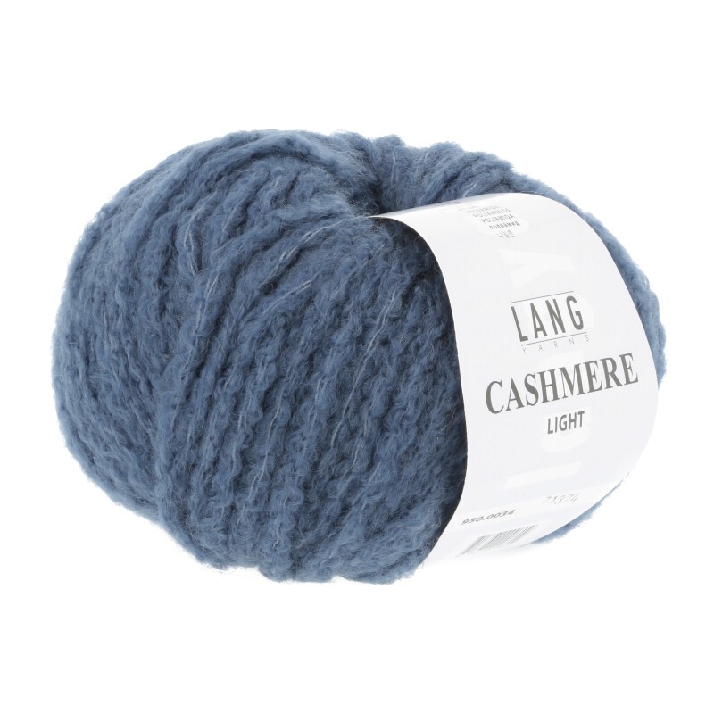 Lang Yarns Cashmere Light Jeans Dunkel 0034 Preorder