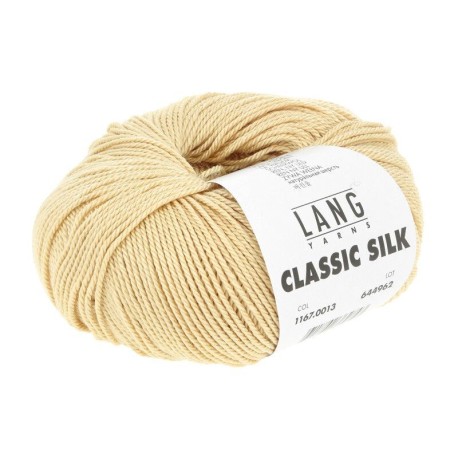 Lang Yarns Classic Silk - Hellgelb 0013 [Preorder]