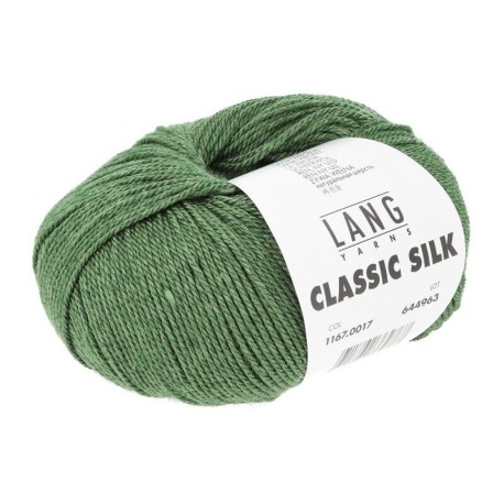 Lang Yarns Classic Silk - Grün 0017 [Preorder]