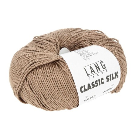 Lang Yarns Classic Silk - Camel 0039 [Preorder]