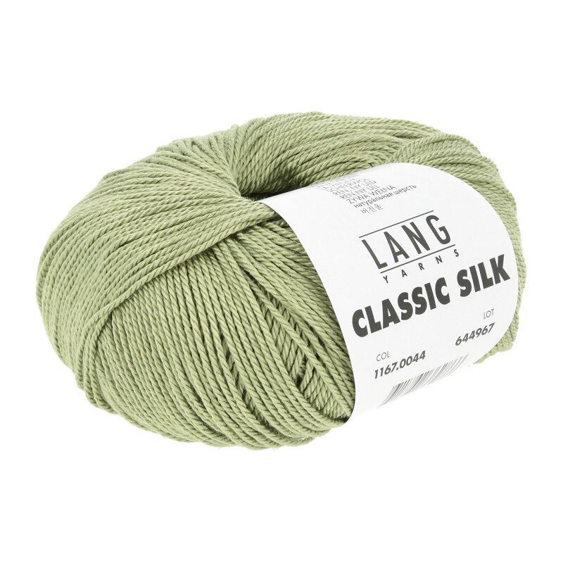 Lang Yarns Classic Silk - Lime 0044 [Preorder]