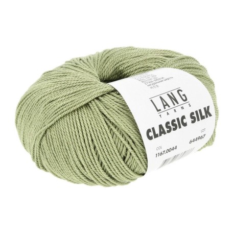 Lang Yarns Classic Silk - Lime 0044 [Preorder]