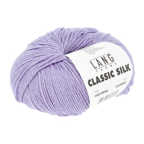 Lang Yarns Classic Silk - Lila 0046 [Preorder]
