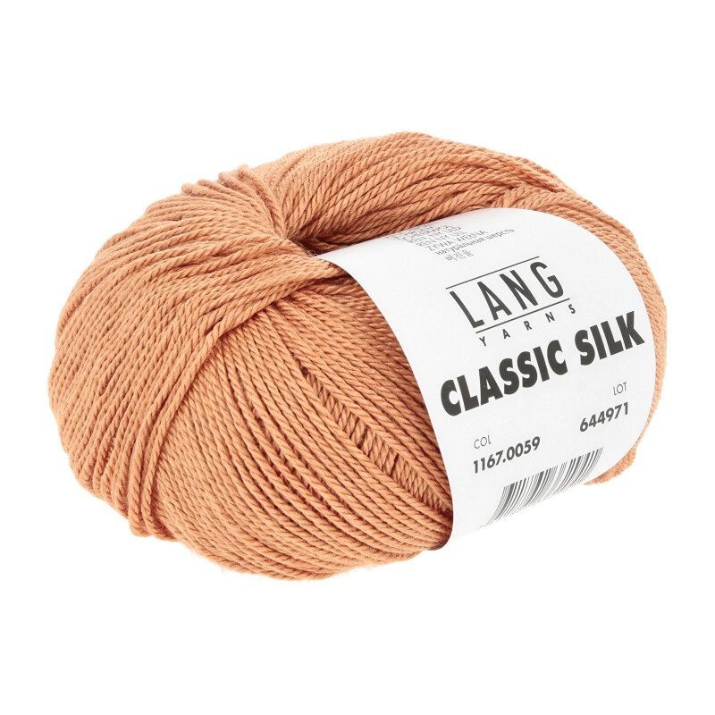 Lang Yarns Classic Silk - Mandarine 0059 [Preorder]