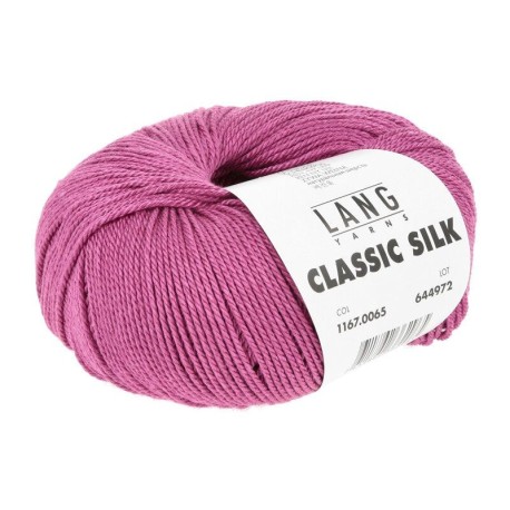 Lang Yarns Classic Silk - Pink 0065 [Preorder]