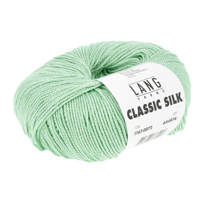 Lang Yarns Classic Silk - Seeschaum 0072 [Preorder]