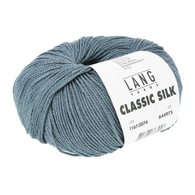 Lang Yarns Classic Silk - Atlantik 0074 [Preorder]