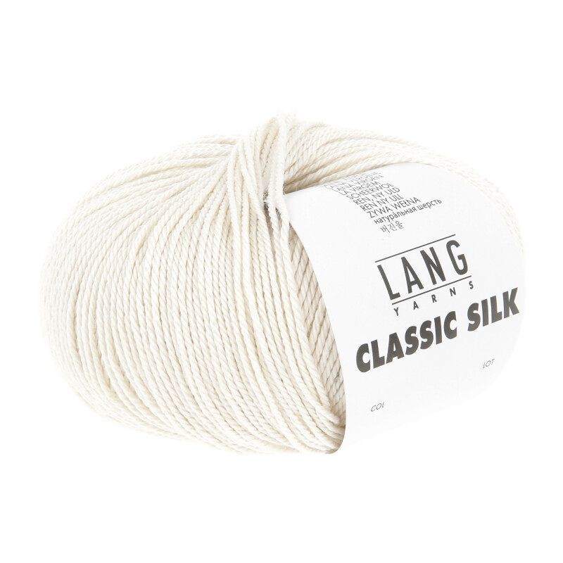 Lang Yarns Classic Silk - Offwhite  0094 [Preorder]
