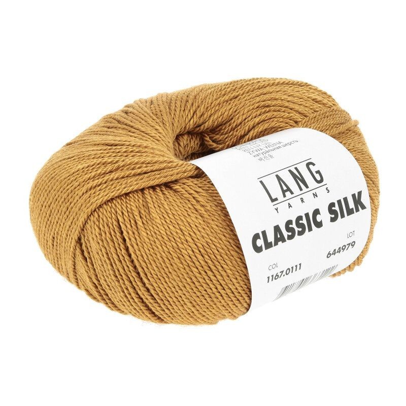 Lang Yarns Classic Silk - Ocker 0111 [Preorder]