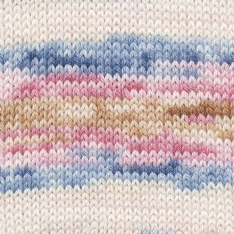 WOOLADDICTS Move - Offwhite/Pink/Blau 0008 [Preorder]
