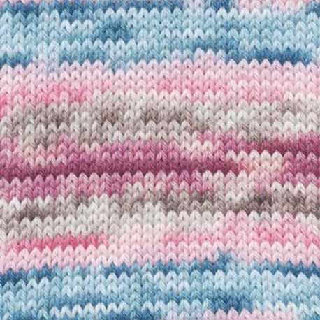 WOOLADDICTS Move - Pink/Beige/Petrol 0010 [Preorder] Detail
