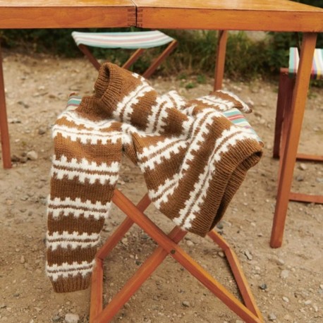 Sandnes 2506 2 Ridge Sweater Junior Strickset