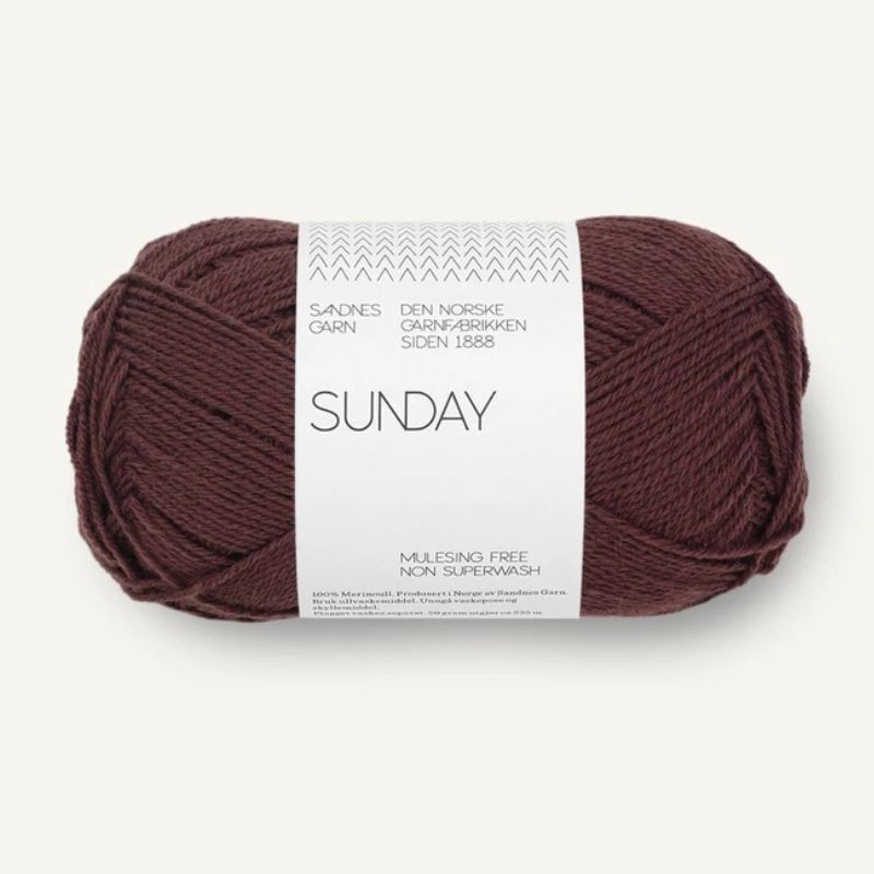 Sandnes Sunday - Dark Fudge 4381 [Preorder]