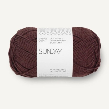 Sandnes Sunday - Dark Fudge 4381 [Preorder]