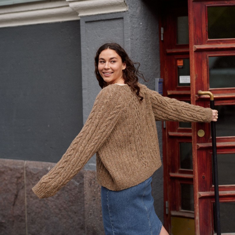 Rust Knitwear Éimi Jacket Laine 26 Wollpaket