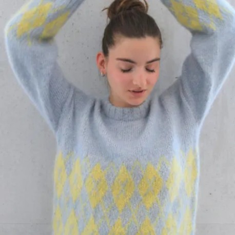 Majo Garn Agathe Jumper Strickset