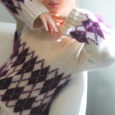 Majo Garn Agathe Jumper Strickset