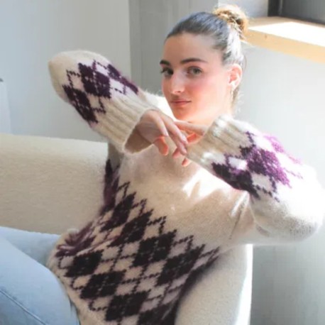 Majo Garn Agathe Jumper Strickset