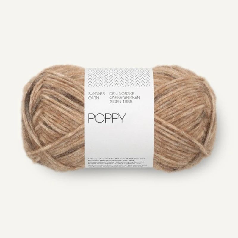Sandnes Poppy - Chocolate Chip Cookie 3400 Preorder]