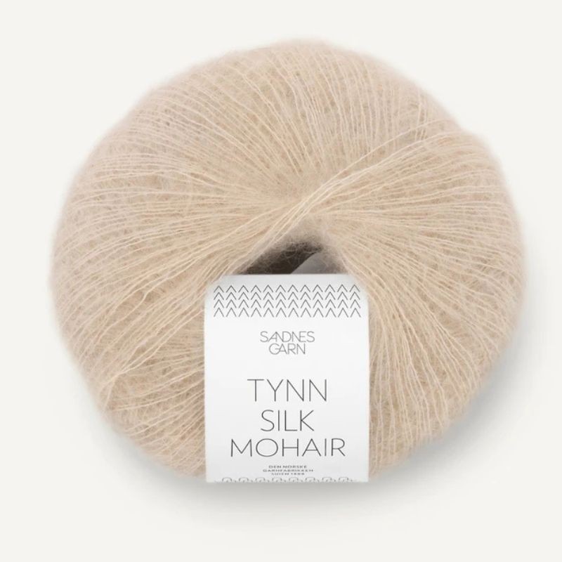 Sandnes Tynn Silk Mohair - Beige Mottled 2650 [Preorder]