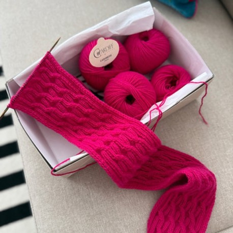 Kolibri by Johanna Eugene Scarf Wollpaket