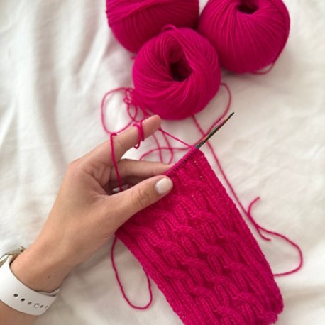 Kolibri by Johanna Eugene Scarf Wollpaket
