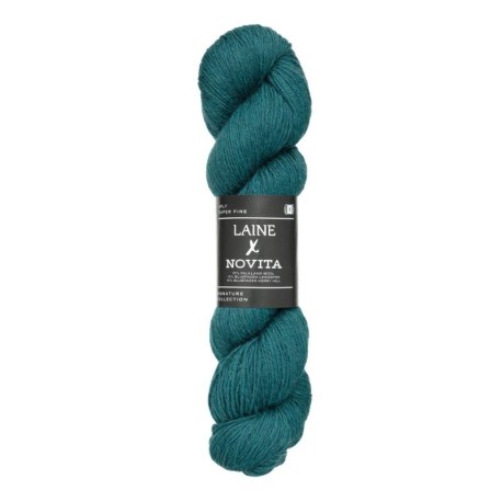 Laine x Novita 4ply Heathered Teal 1661 Preorder