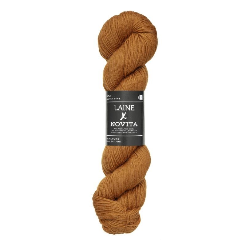 Laine x Novita 4ply Golden Amber 2761 Preorder