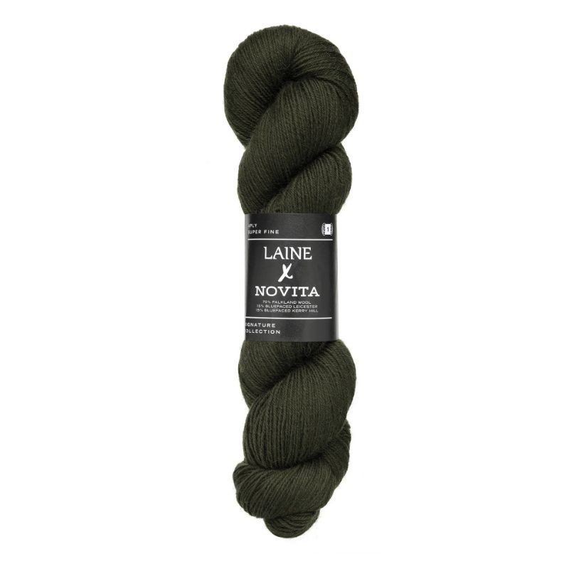 Laine x Novita 4ply Pine Forest 3651 Preorder