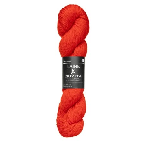 Laine x Novita 4ply Sunset Poppy 5441 Preorder