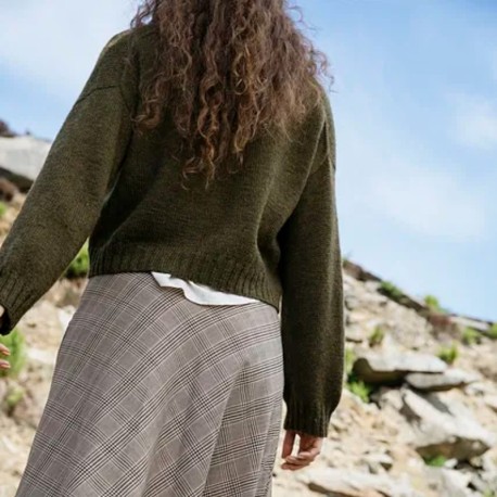 Jonna Helin Mosspath Cardigan Wollpaket