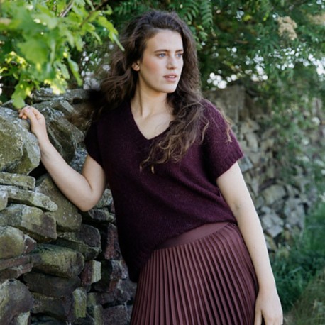 Jonna Helin Moorberry Vest Wollpaket