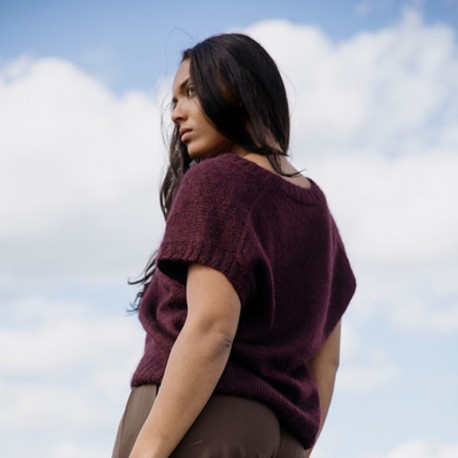 Jonna Helin Moorberry Vest Wollpaket
