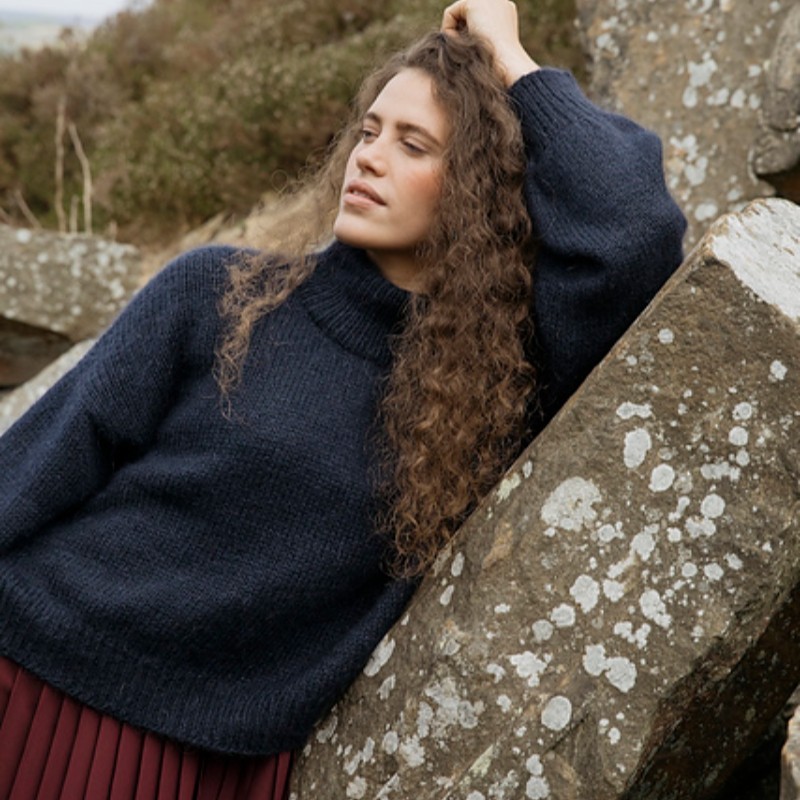 Jonna Helin Stormfell Sweater Wollpaket