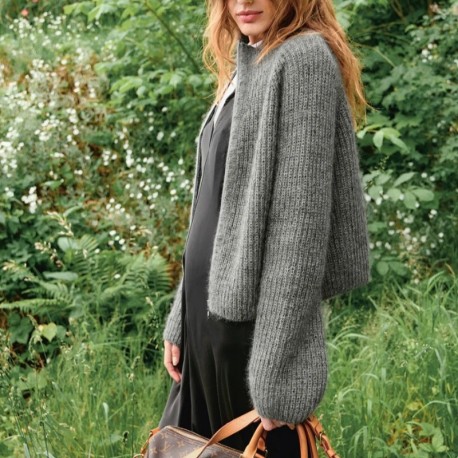 Sandnes 2507 10 Tia Zipper Jacket Strickset